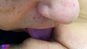 Close up and personal: a sensual POV experience of an amateur's wet pussy licking