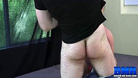 ब्रीडमेरॉ ब्लाइंडफोल्डेड डीआईएलएफ डेल सैवेज को सीन नाइट ने रॉ ब्रेड किया