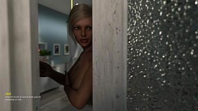 Undercover love: athletic MILF with a big ass in a cartoon-style POV video