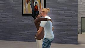 Thorne Bailey and Octavia Moon’s passionate hentai scene in a porn game