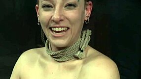 redhead sub endures rough humiliation from her dominant master