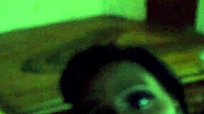 Ebony sucks big black cock intensely