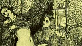 vintage erotic art collection