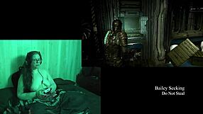 Naked Deadspace Playthrough Part 8 with Brunette BBW
