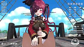 captain be horny sailing i want to fuck the big breasted captian of my dream ep 1