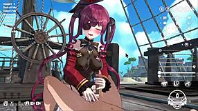 captain be horny sailing i want to fuck the big breasted captian of my dream ep 1