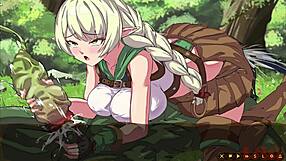 The continuation of the impregnation of the elves in a fantasy video game