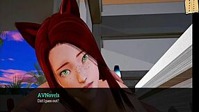 In MY NEW FAMILY 288, the erotic cartoon unfolds