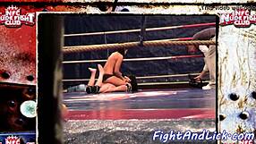 European Babes Wrestling Naked in a Ring - Who Will Dominate This Match?