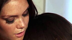 tattooed busty teen gets wild with intense fingering