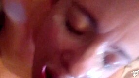 Beautiful 18-year-old enjoys a deep throat and a facial in a European porn video