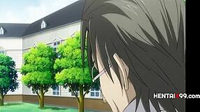 Pervy Teacher Blackmails Campus Lesbians in Uncensored Hentai Action