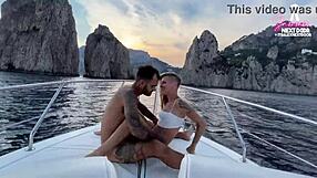 Boat tour to Capri turns kinky with crew watching