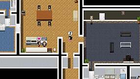 Angelica gets her big nipples sucked and pussy fucked by monster cock in gameplay