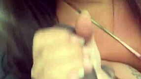 skilled prostitute sucks dick and gets facial while driving