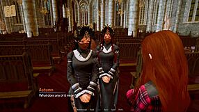 A walkthrough of the visual novel style game Harem Hotel