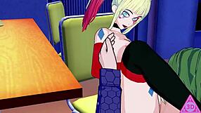 Harley Quinn Hentai Blowjob And Cumshot