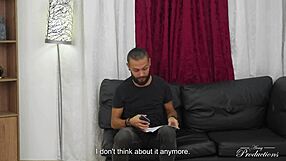 Submissive redhead gets humiliated and satisfied by masseur