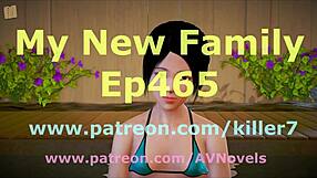 Damn! My New Family 465 Brings Monster Cock Anime Action!