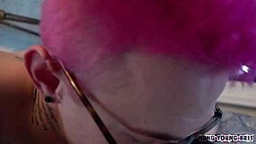 2 tattooed twinks fuck rough on my bed