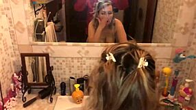 Nothing better than fucking lunas ass in the morning as soon as she wakes up, licking and sucking her big natural tits with a monster cock.