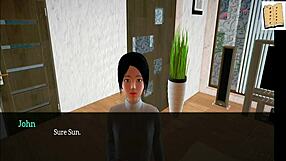 Intriguing Family Story With Redhead And Big Tits