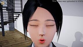 My New Family 312: Brunette And Redhead With Small Tits Tease