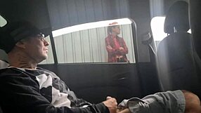 masturbating risky in public street for student who liked my dick