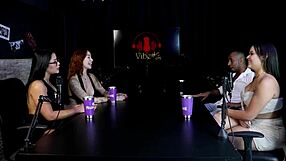 Man, you up for some hard sex with Negro Top Delícia and Maria Bittencourt? They got sheer red vibes going!