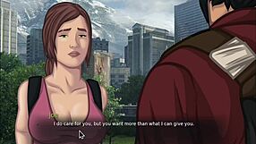 Squirt and anal sex in a hot cartoon game
