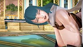 Demon king dominates warrior in intense 3d hentai orgasm