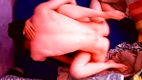 Young Latin Couple Making Love in Doggystyle Top View, Wow!