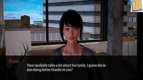 Teen redhead in 3d hentai game explores kinky family sex