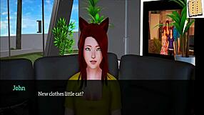 My new family in cartoon