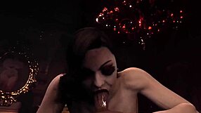 alcina dimitrescu resident evil 8 busty hot milf hot sex with ethan winter