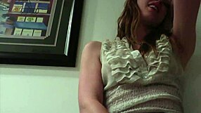 Mature cougar seduces cute redhead girl into steamy lesbian encounter