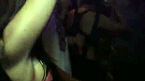 I saw real sexy party girls dancing and shaking their asses at the nightclub on vacation