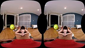 Athletic VR Fuck in Gym with Deepthroat