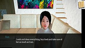 Intriguing Family Story With Redhead And Big Tits