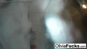 Pierced Olivia Masturbates Nude