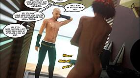 3d comic vox populi episode 32 with busty teen