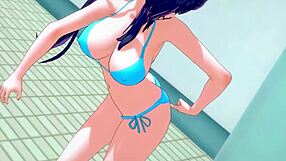 Why Does Akeno Beg For Sex At Public Pool? HS DxD NTR Madness!