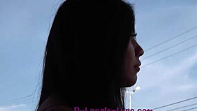 i meet my friend's girlfriend in her car outdoors