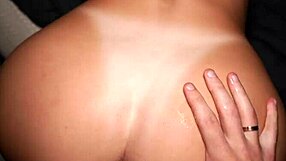 Beautiful amateur with big tits seducing her stepbrother