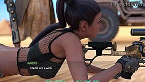 In name88's triangle 17, the cute girls get splashed with water and monster cock action