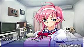 apartment of love ep 5: he gropes her in this hentai game