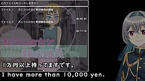 In baseball battles, a crossdressing woman with small tits uses a baseball bat in anime hentai