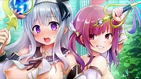 Bold hentai anime demo featuring big tits and intense action