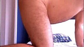 Gay Guy Gets Spanked by Muscular Partner