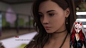 Steps of Debauchery: Bold Upskirt Flash at the Bar